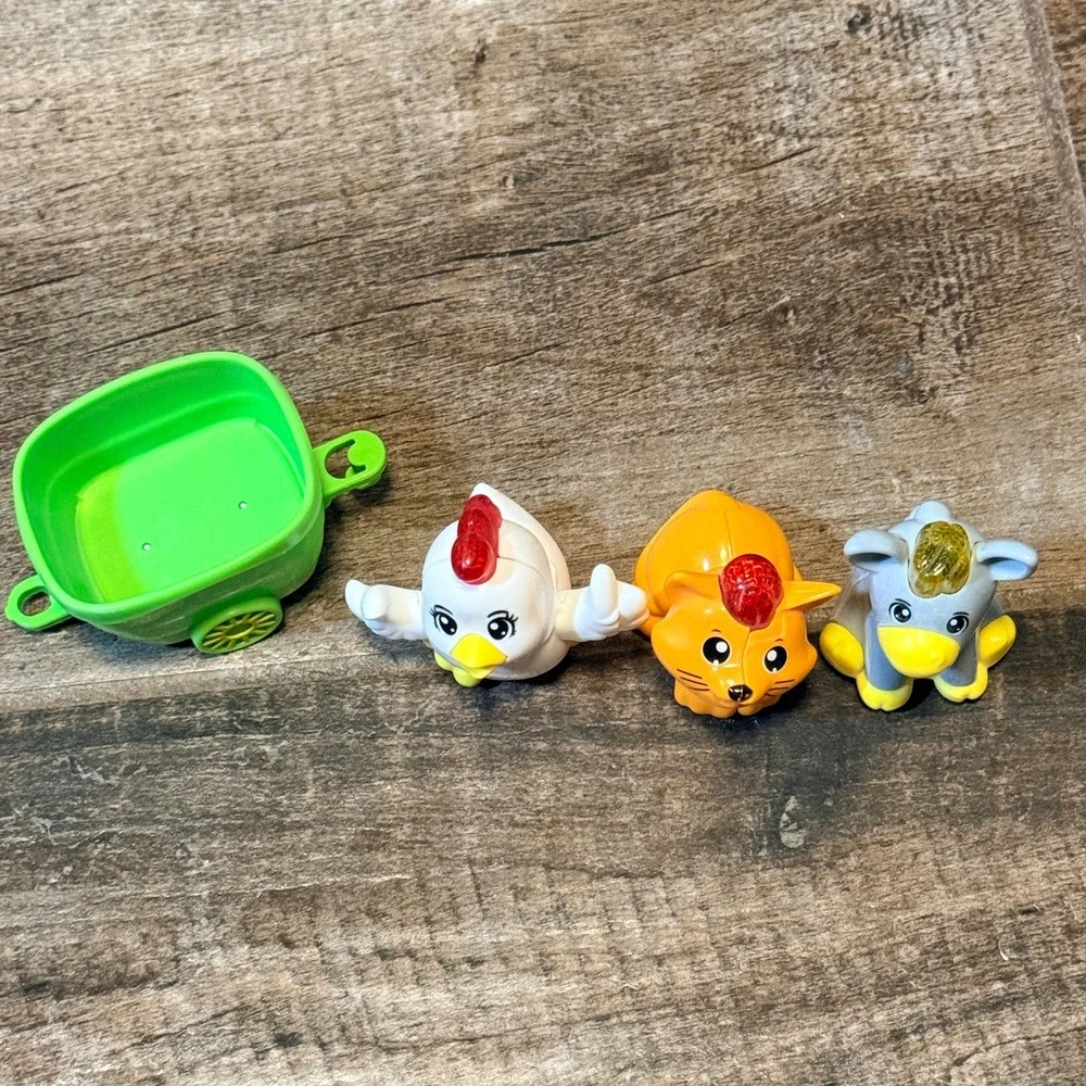 VTech Go Go Smart Animals Farm Set and Wagon Bundle, 4 pc